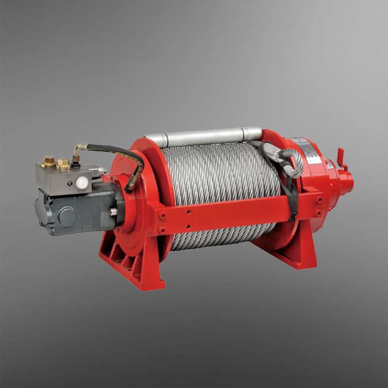 Runva Winch 20,000lb Hydraulic with Steel Cable Heavy Duty Industrial Winch