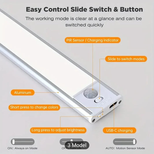 Aluminium Touch Light – 40cm
