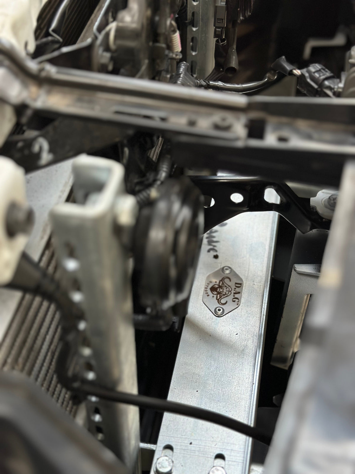 TOYOTA HILUX REVO (2016-CURRENT) Behind Bumper Spotlight Brackets — view 6