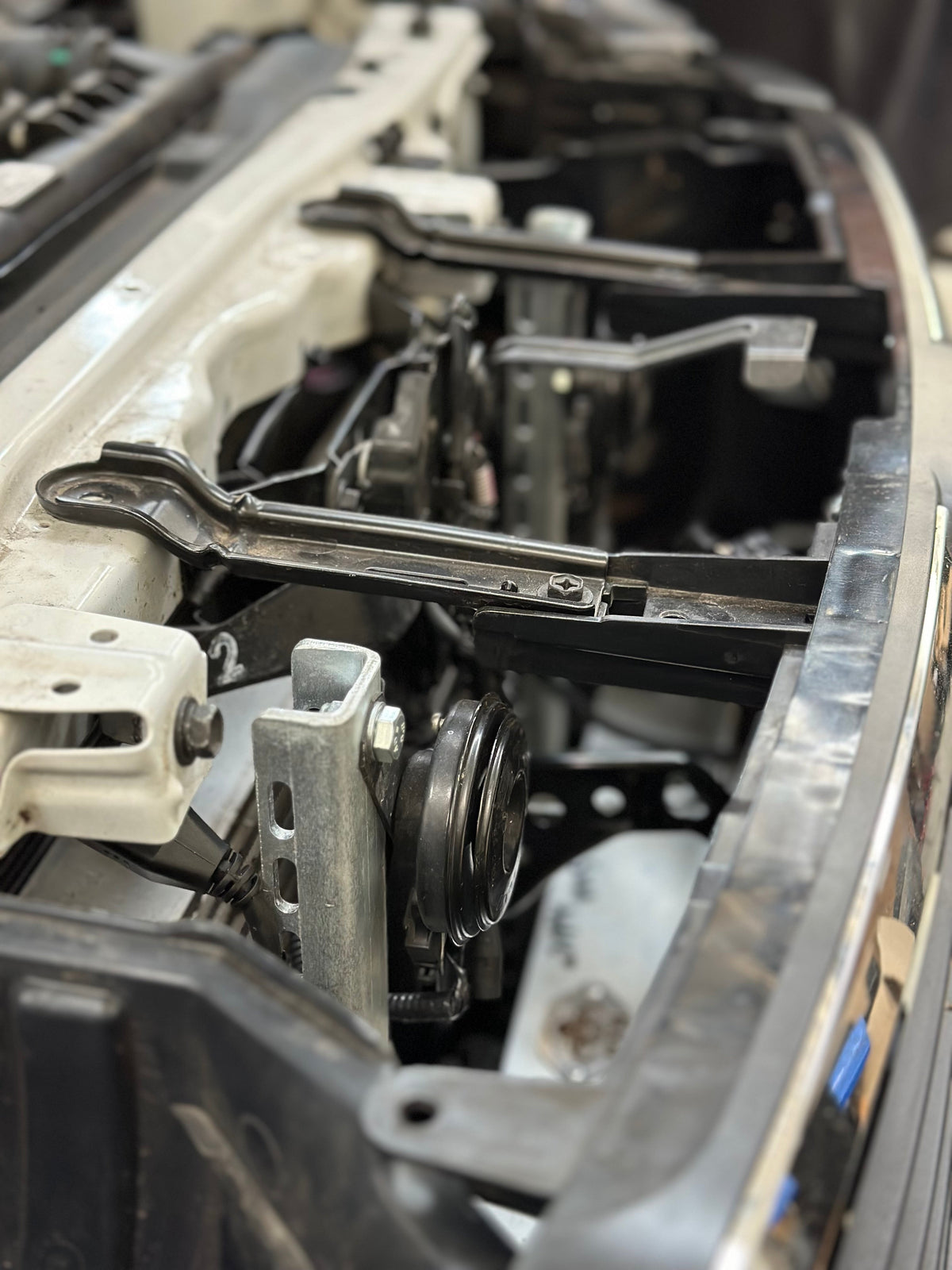 TOYOTA HILUX REVO (2016-CURRENT) Behind Bumper Spotlight Brackets — view 8