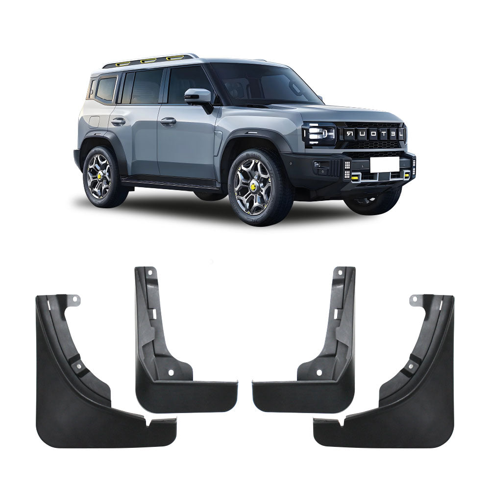 Jetour T2 ABS Mudflaps – 4-Piece