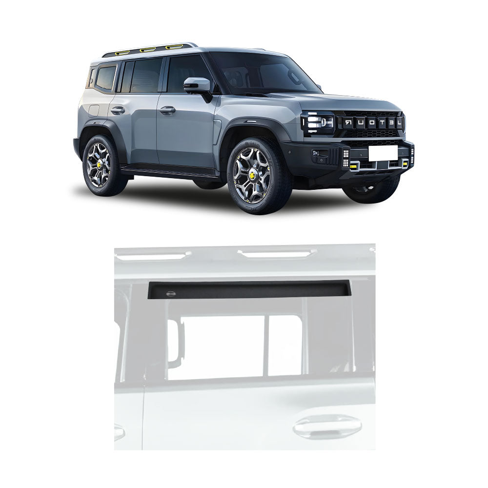 Jetour T2 Matt Black Rear Wind Deflectors – Pair