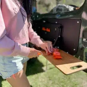 Jimny – Rear Drop Down Table