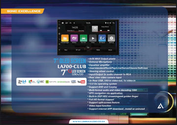 Lumina LA700 Club Multimedia Receiver