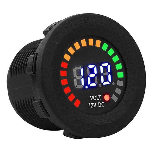 Digital Display Colour Voltmeter 12V (5V-15V)