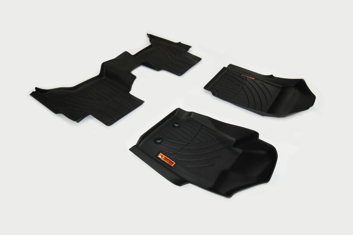 GWM P-200 Moulded Floor Mats - Ford Ranger Moulded Floor Mats