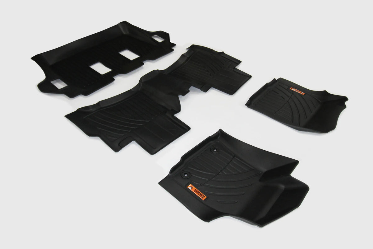 Toyota Fortuner Moulded Floor Mats - Toyota Fortuner Moulded Floor Mats