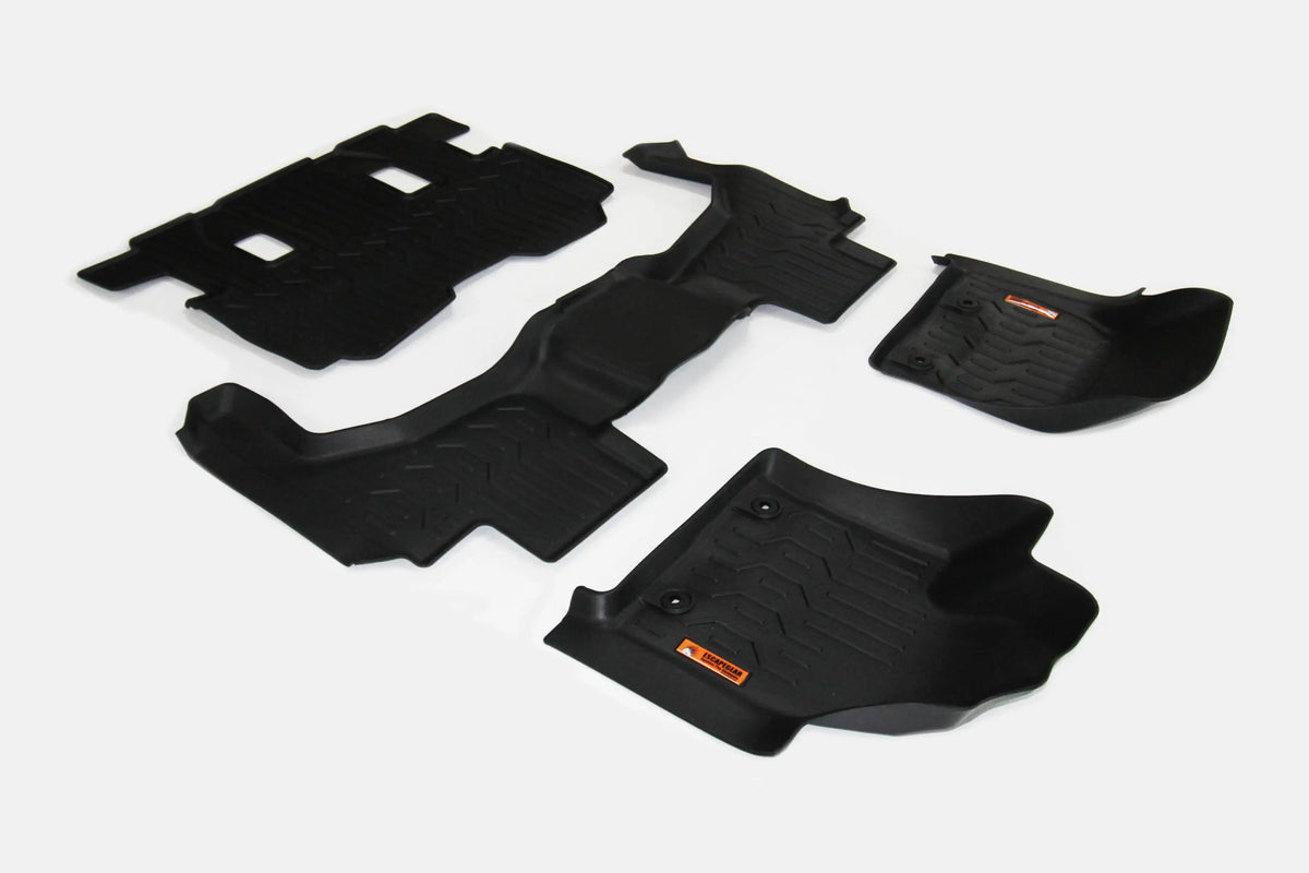 Toyota Land Cruiser 300 Moulded Floor Mats - Toyota Land Cruiser 300 Moulded Floor Mats