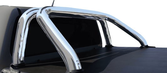 Nissan Navara Single Cab Polished Stainless Steel Sports Bar – 2021