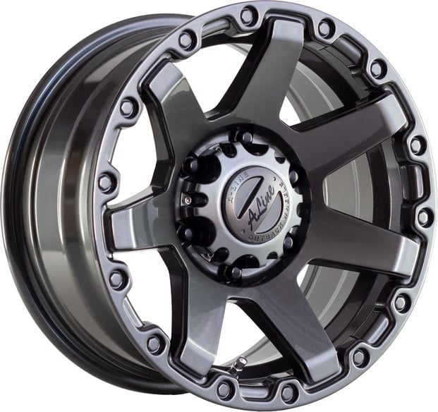 Monsoon Gunmetal Alloy Wheel