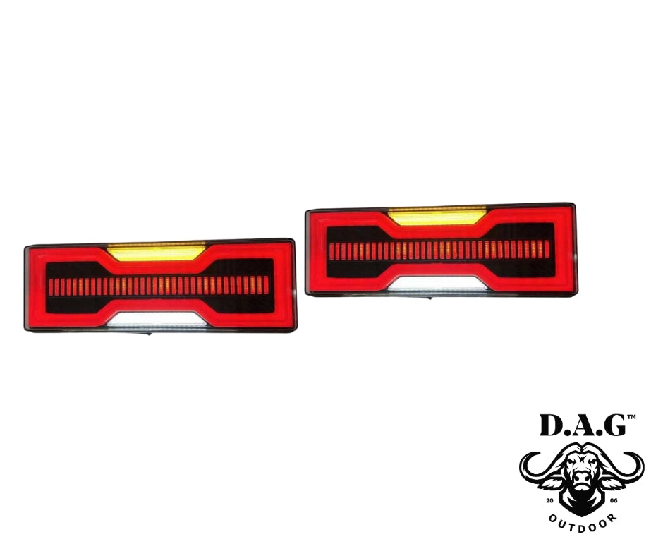 LAND CRUISER 79 Series Tail Lights (Clear) — view 2