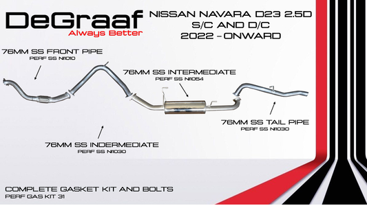 Nissan Navara D23 2.5 Diesel 2022 Model D/C