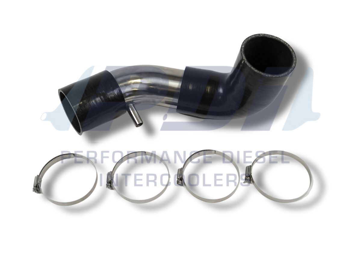 HDJ100 Turbo to Factory Airbox 3.5" Silicon