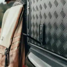 Push Button Lock Cover