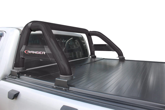 Ford Ranger T7 Black RollaTop-Compatible Sports Bar