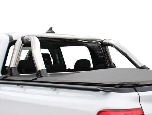 Ford Ranger Next Gen Extra Cab Polished Stainless Steel Fleet Sports Bar – 2022–2024