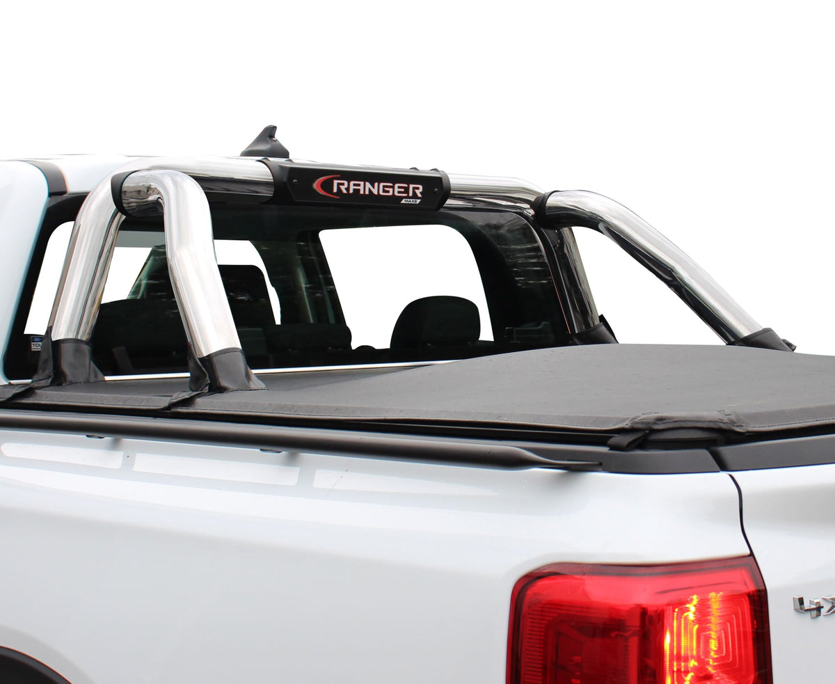 Ford Ranger Next Gen Extra Cab Polished Stainless Steel Sports Bar – 2022
