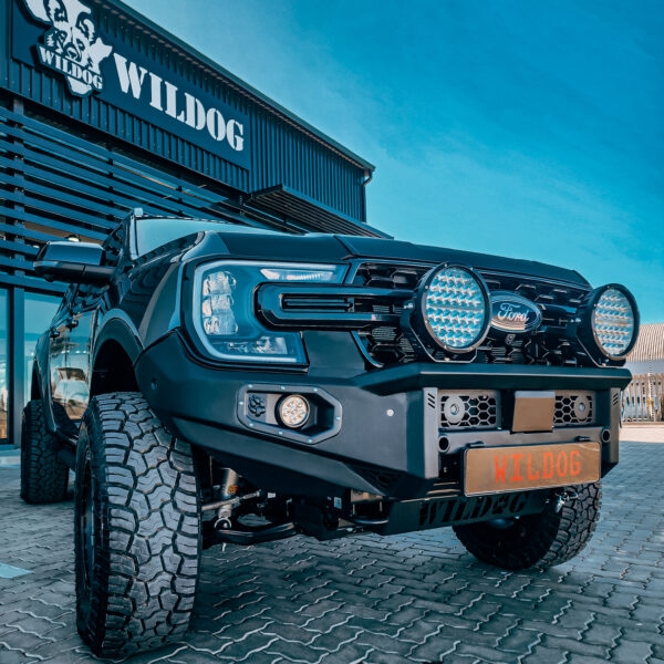 Ford Next Gen Front (Savage), Black - Wildog Ford 4x4 accessory