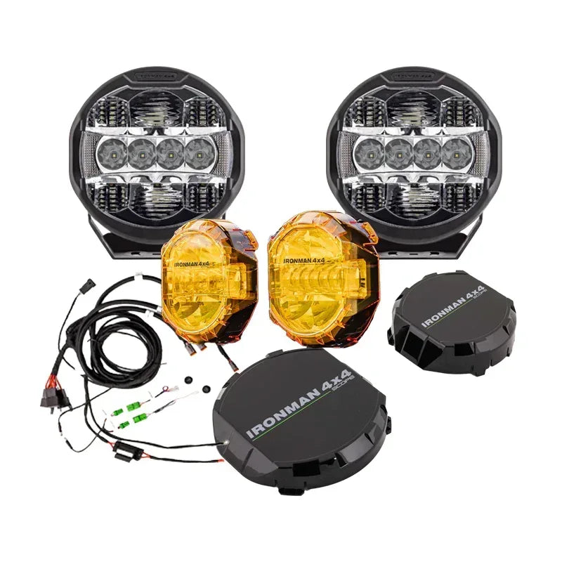 Scope Driving Light Kit (9", Combo Beam)