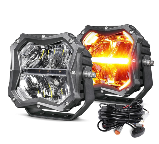 4x4 Nation Cube/Ditch Light 5"