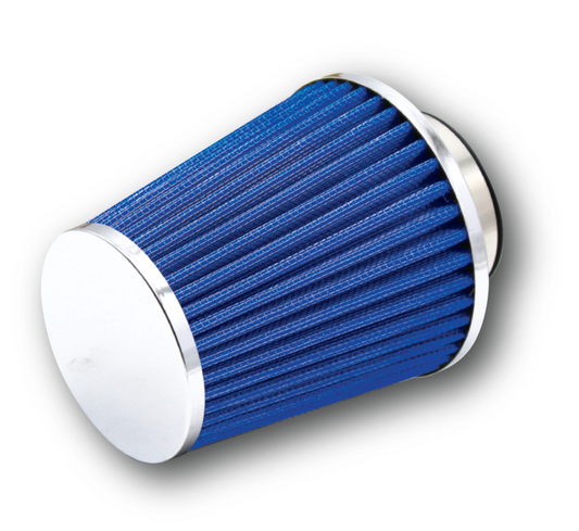 HKS BABY CONE FILTER 65mm BLUE