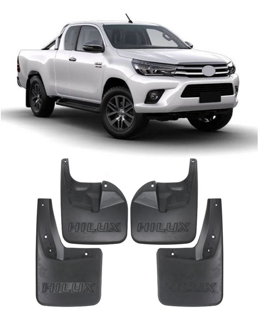 HILUX GD6 2016+ MUDFLAPS 4 PIECE SET