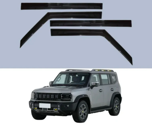 Jetour T2 2025+ Weather Guards Gloss Black