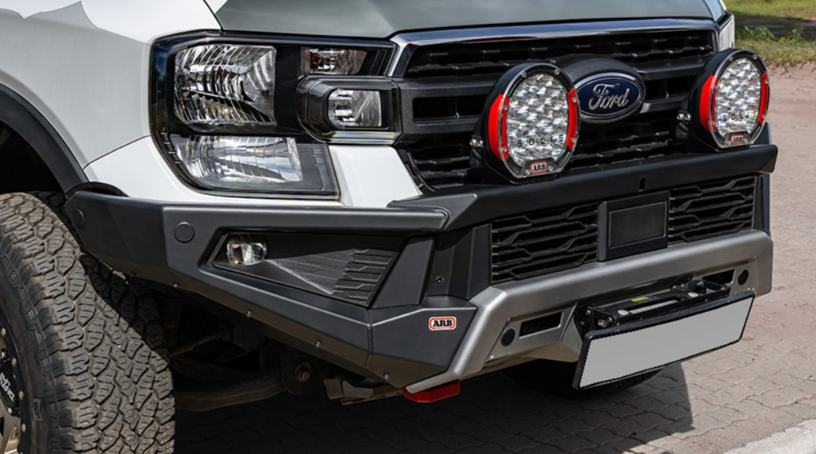 Zenith Winch Bar Matte Black – Ford Ranger & Everest