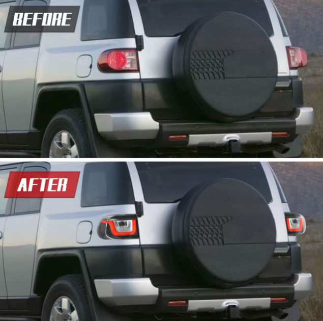 Toyota FJ Cruiser Tail lights V-Land spec