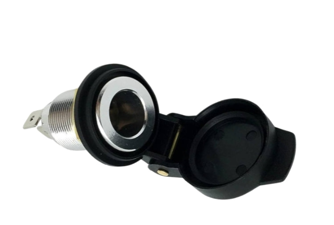 12V Hella Socket — Spring-Loaded