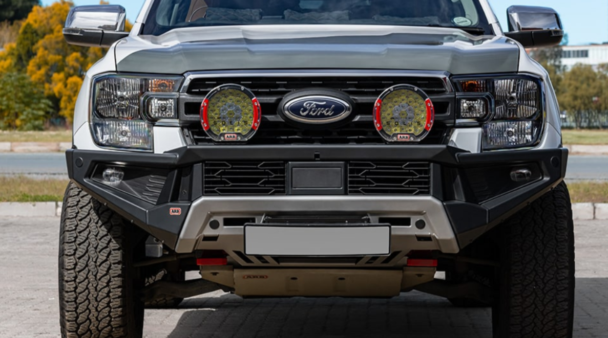Zenith Winch Bar Matte Black – Ford Ranger & Everest