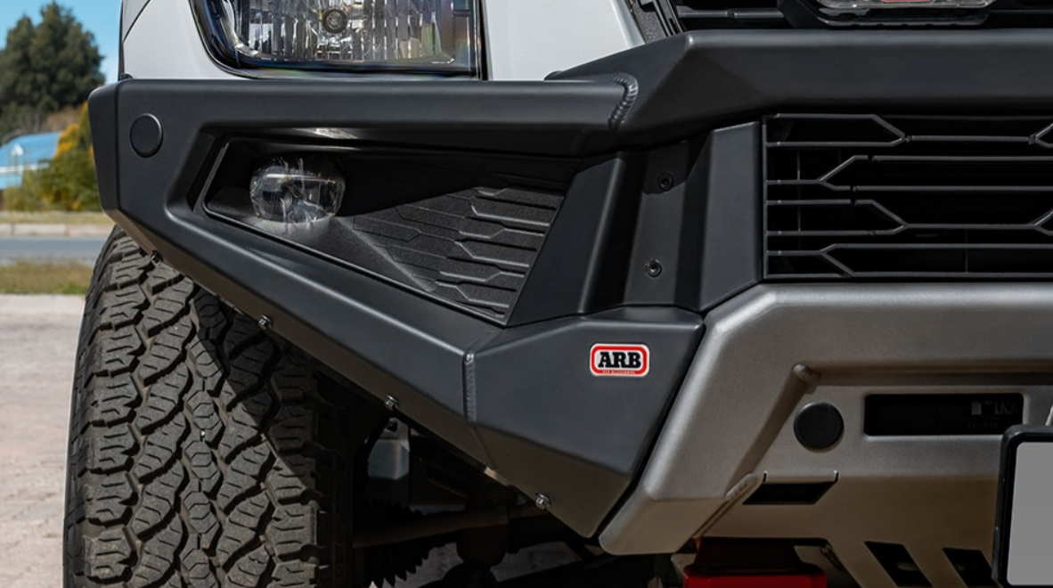 Zenith Winch Bar Matte Black – Ford Ranger & Everest