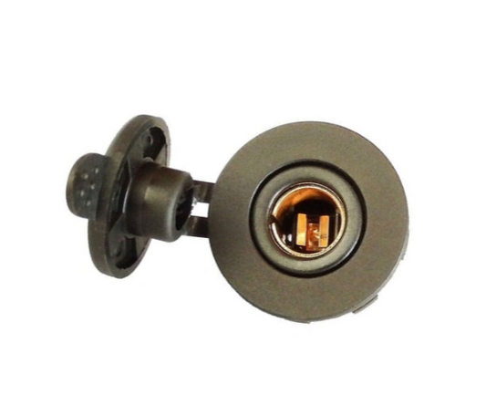 12V Marine Panel-Mount Power Socket
