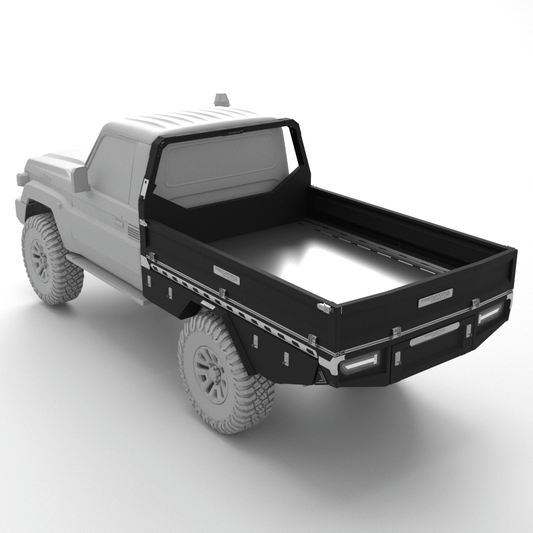 Single Cab Tray Drop Sides