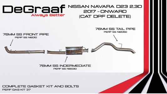 Nissan Navara D23 2.3 - 2017 (Cat DPF Delete)