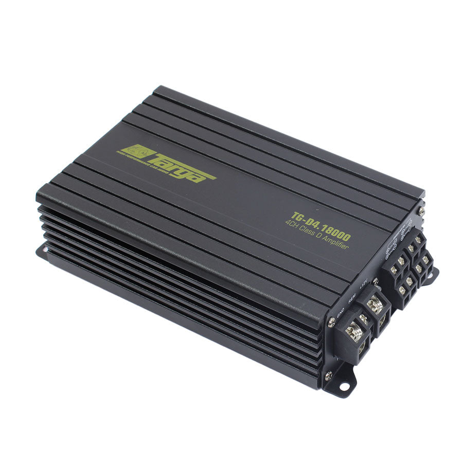 Mini 4-Channel Amplifier – 180W RMS per Channel