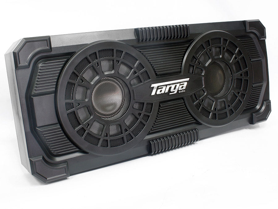 Twin 10-inch Subwoofer and Amplifier Kit