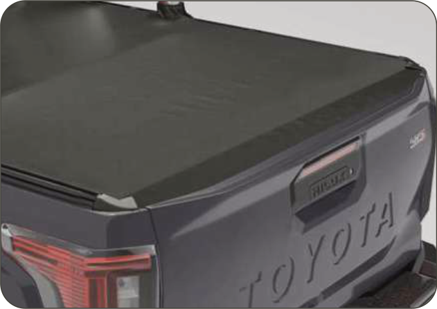Toyota Hilux Raider 2026 Double Cab Short Leg Sports Bar Compatible Tonneau Cover