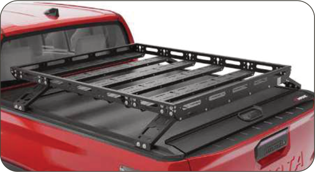 Toyota Hilux Black Maxemizer Cargo Rack
