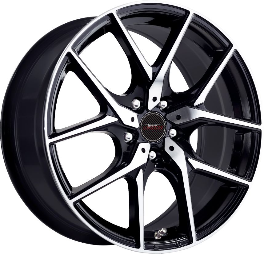 Tatum Black Machined Face Alloy Wheel