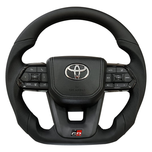 GR Steering Wheel Perforated leather