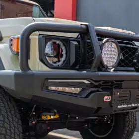 Toyota Land Cruiser Single Cab 4.5L V8 2024 – ARB Summit Bull Bar & MT64 Suspension