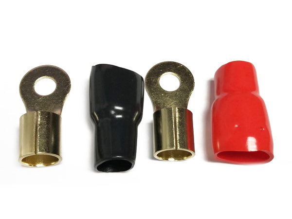 0-Gauge Gold Ring Terminal (Each)