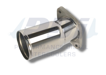 Ford Ranger 3.2L Turbo Entry Pipe - stainless 2.5"
