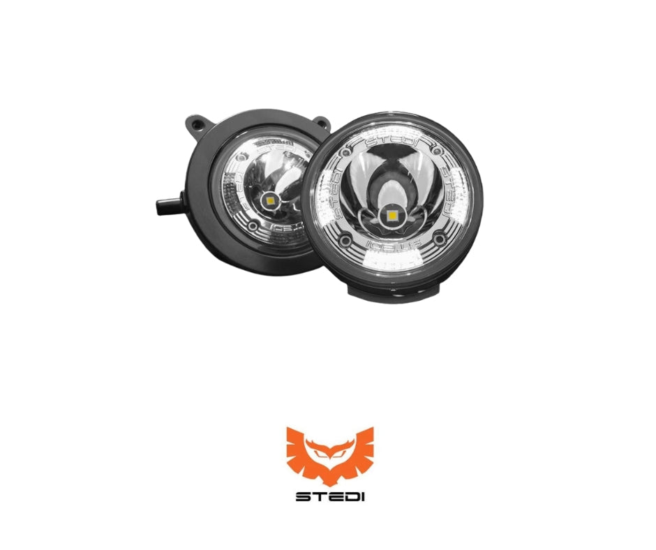 STEDI Boost Integrated Driving Light — ARB Deluxe Bull Bar