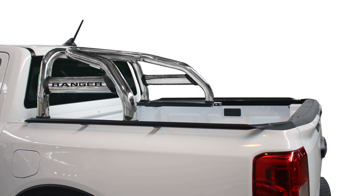 Ford Ranger Next Gen Double Cab Polished 304 Stainless Steel Oval Sports Bar – 2022