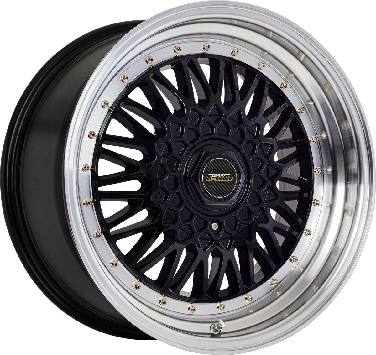 Villain Black Machined Lip Gldriv Alloy Wheel