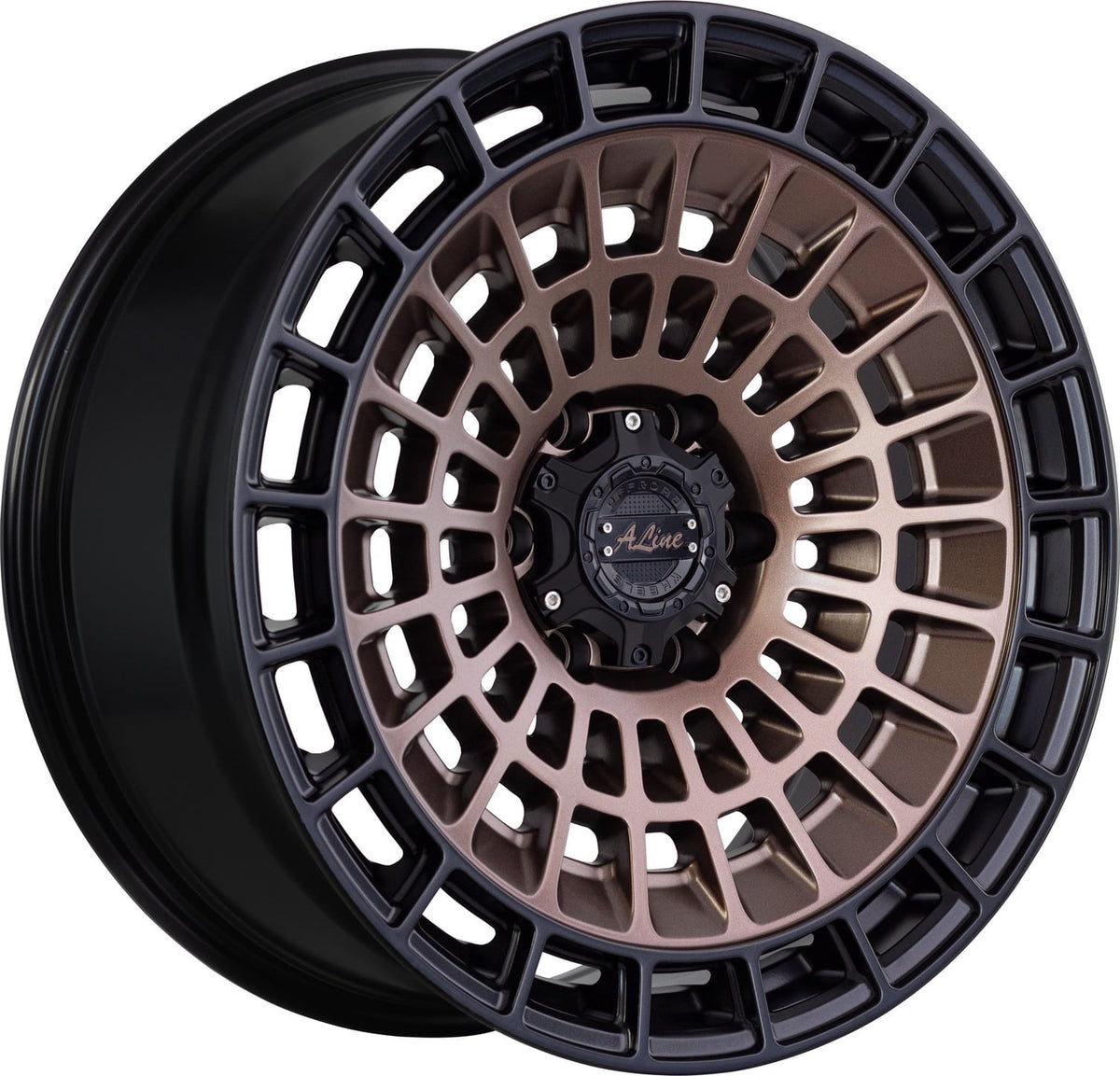 Vulture Bronze Black Lip Alloy Wheel