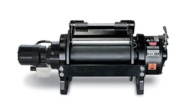 WARN 30XL-LP Hydraulic Winch – Standard Drum, Manual Clutch