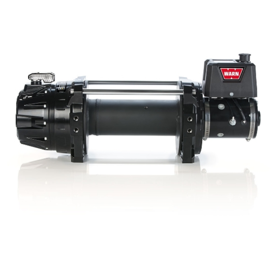 WARN G2 9 12V Electric Winch – Counterclockwise, Spydura Pro